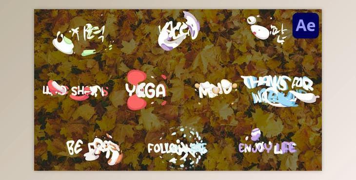 Liquid Shapes Titles for After Effects (Videohive 48024319) - AE Project