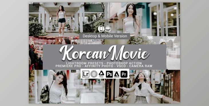 Korean Movie Lightroom Presets and LUTs By DreamColor