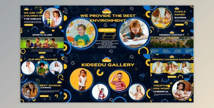 Kids Education Promo (Videohive 32555586) - AE Project