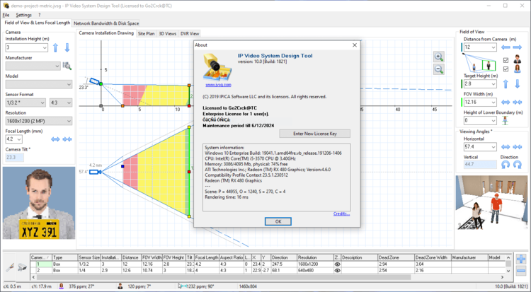 IP Video System Design Tool 10.0 Build 1821