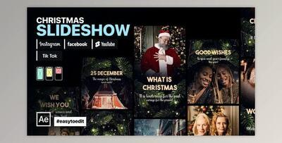Christmas Slideshow Instagram Stories (Videohive 35116368) - AE Project