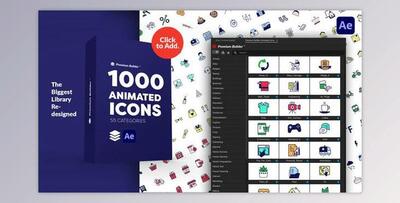 Videohive PremiumBuilder Animated Icons 29597517