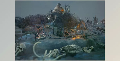 Unity Asset - Top-Down Primal Settlement v1.0