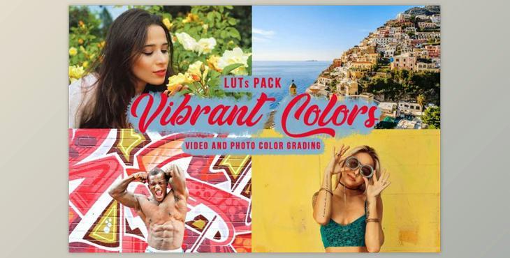 Vibrant Colors LUTs – Vivid Filters CreativeMarket-5808043