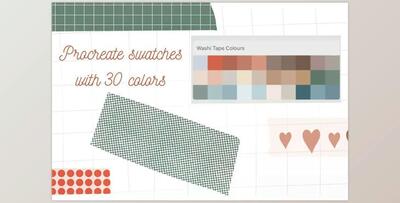 Washi tape creator for Procreate