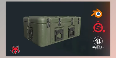 Game Asset Workflow (Blender, Substance Painter, Unreal) By David Hansen