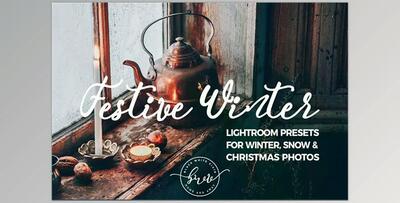 Festive Winter Preset Bundle CreativeMarket 3237819