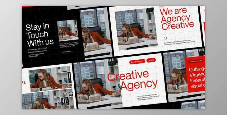 Creative Agency After Effect Template (Videohive 53543783) - AE Project