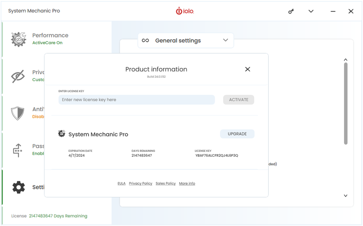 System Mechanic Pro 25.5.0.20