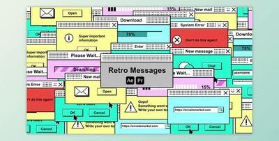 Retro Messages (Videohive 45981167) - AE Project