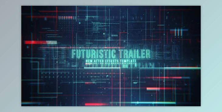 Futuristic Trailer (Videohive 18576185) - AE Project