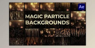 Magic Particle Backgrounds for After Effects (Videohive 48565637) - AE Project