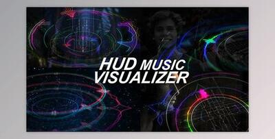 HUD Music Visualizer (Videohive 18675723) - AE Project