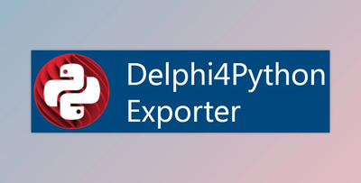 Delphi4Python Exporter v1.2.1 (26 Jun 2022) for D10.1-D11 Alexandria Full Source