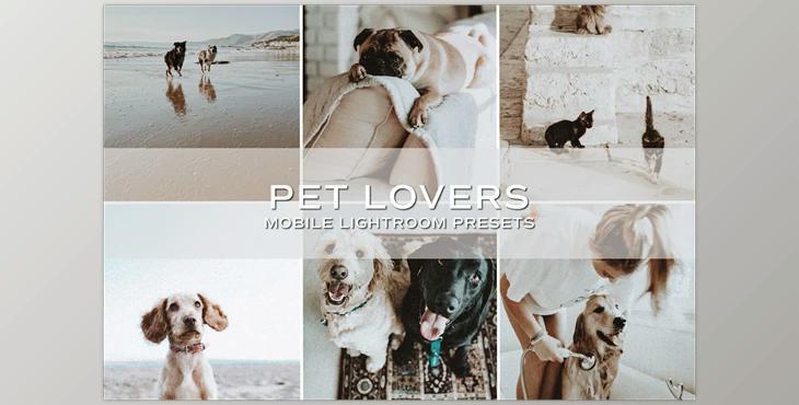 5 Moody Pet Lightroom Presets CreativeMarket-5698951 (DNG , XMP) - Mobile And Desktop