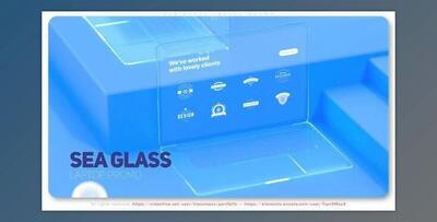 Sea Glass Laptop Promo (Videohive 38956172) - AE Project