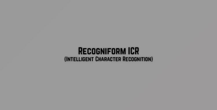 Recogniform ICR (Intelligent Character Recognition) SDK for Delphi + CRACK