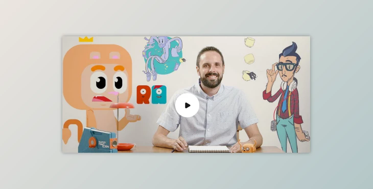 Domestika – Animation of Logos and Headings