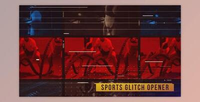 Sports Glitch Opener (Videohive 23872167) - AE Project