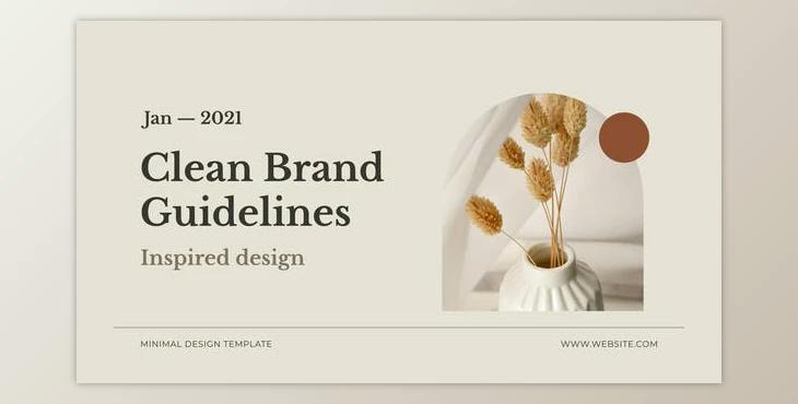 Clean Brand Guidelines (Videohive 30089681) - AE Project