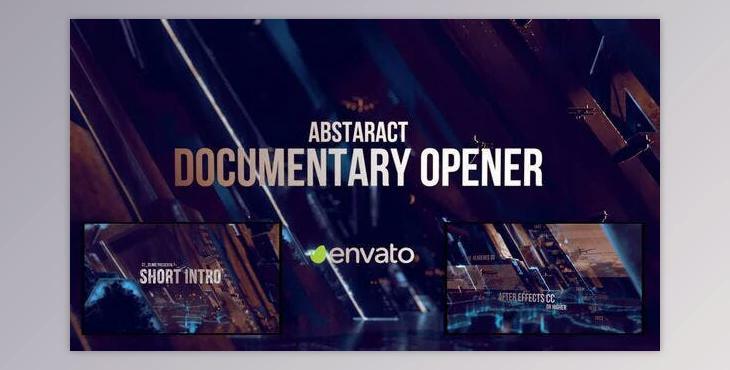 Abstract Documentary Opener (Videohive 35532544) - AE Project