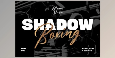 Shadow Boxing Font Duo 1890769