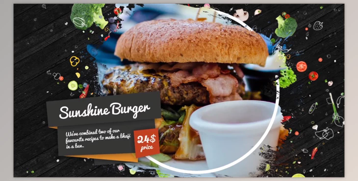 Food Time (Videohive 20872431) - AE Project