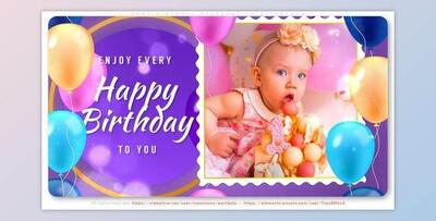 Anny Birthday Celebration Slideshow (Videohive 36923389) - AE Project