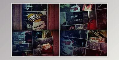 Comics Book (Videohive 17113666) - AE Project