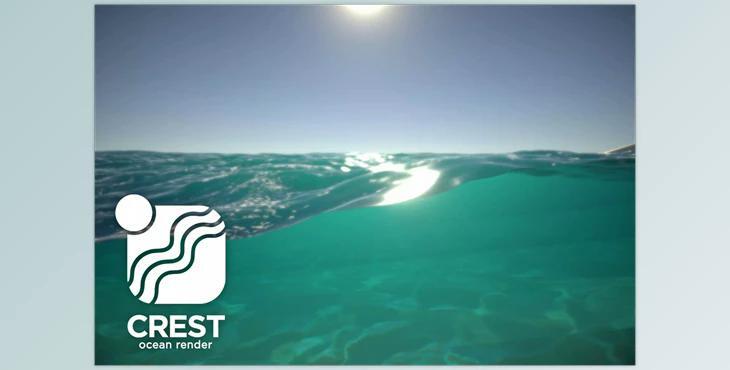 Unity asset - Crest Water System URP Ocean Rivers Lakes v4.19