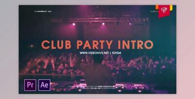 Club Party Intro (Videohive 34003353) - PR Project