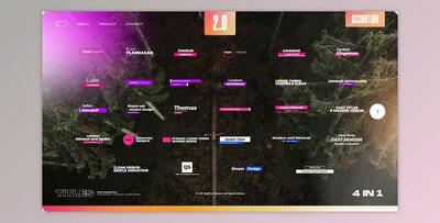 Titles Bundle 2.0 (Videohive 44654116) - AE Project