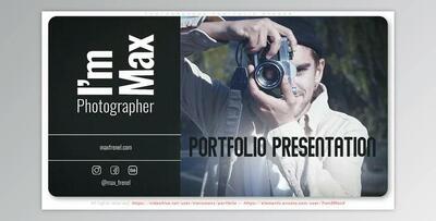 Photographer Portfolio Opener (Videohive 55712228) - AE Project
