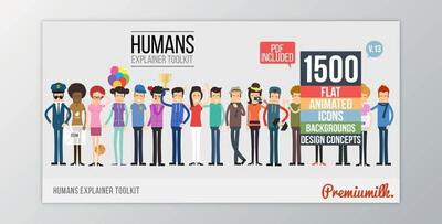 Humans Explainer Toolkit (Videohive 17152310)
