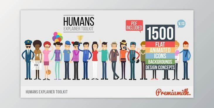 Humans Explainer Toolkit (Videohive 17152310)