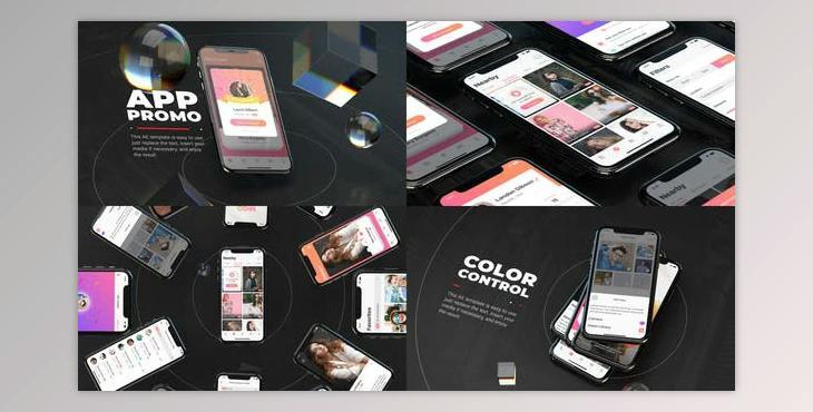 Clean App Promo (Videohive 29351446) - AE Project