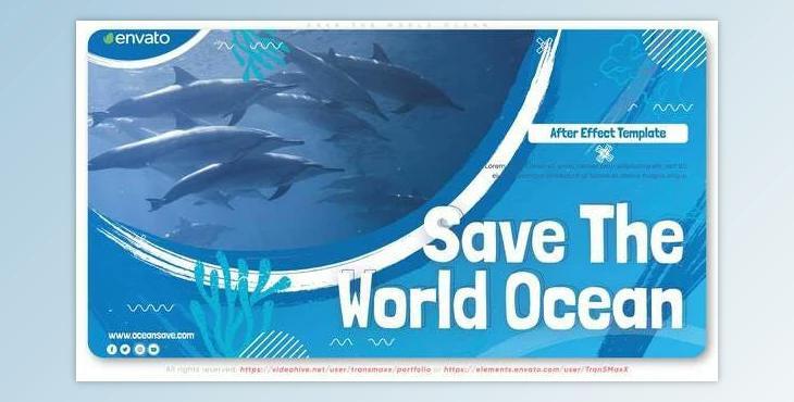 Save the World Ocean (Videohive 33749342) - AE Project