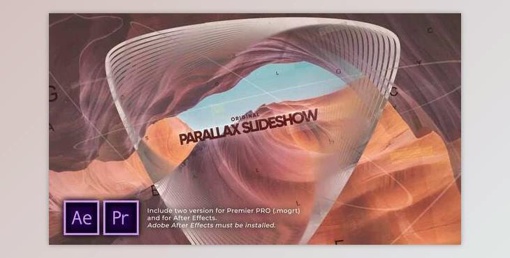 Smooth Angles Parallax Slideshow (Videohive 31832630) - PR Project