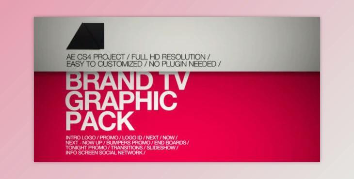 Brand TV Graphic Pack (Videohive 3282352) - AE Project