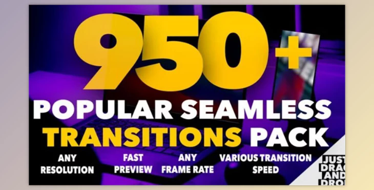 Motion Array 950 Seamless Transitions By Turbo