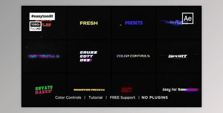 Text Animation Sports Theme (Videohive 44398956) - AE Project