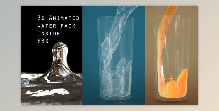 Animated 3d Water Pack (Videohive 28524674) - AE Project