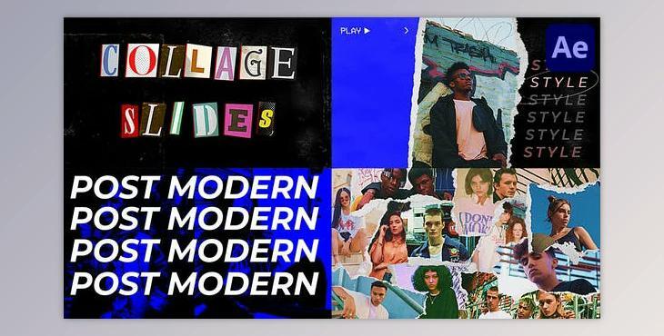 Aesthetics Collage for After Effects (Videohive 44063501) - AE Project