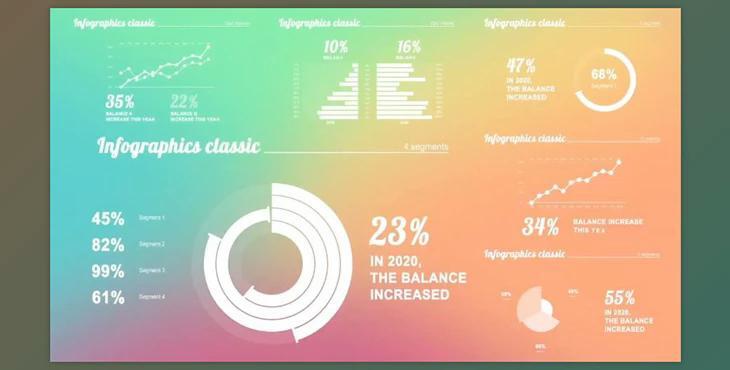 Infographics White – Motionarray 784331