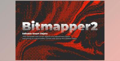 Bitmapper 2 – PSD Template CreativeMarket - 7306365