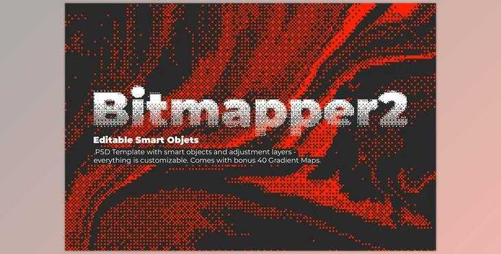 Bitmapper 2 – PSD Template CreativeMarket - 7306365
