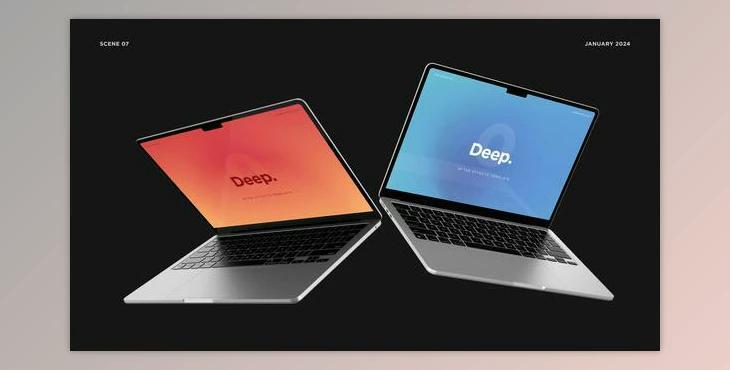 Deep - Website Promo (Videohive 50320110) - AE Project