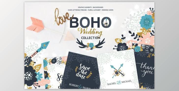 Boho Wedding Collection By tatiletters