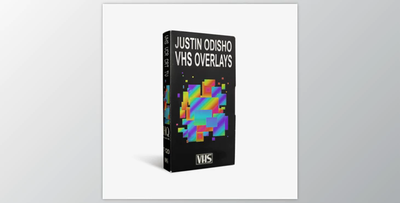 Justin Odisho – VHS / VCR / TV Glitch Footage Overlays Pack (MOV)