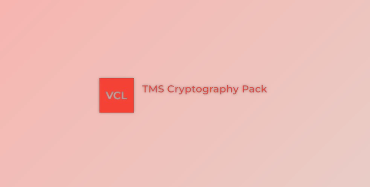 TMS Cryptography Pack v5.0.0 (14 Nov 2024) for Delphi XE2-12 Athens Full Source